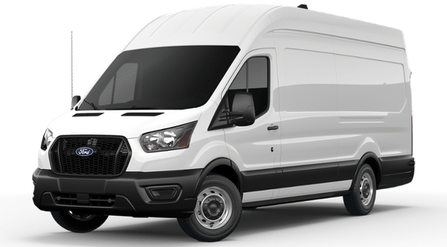 2026 Ford Transit-350 Base in Oxford White — front three-quarter view